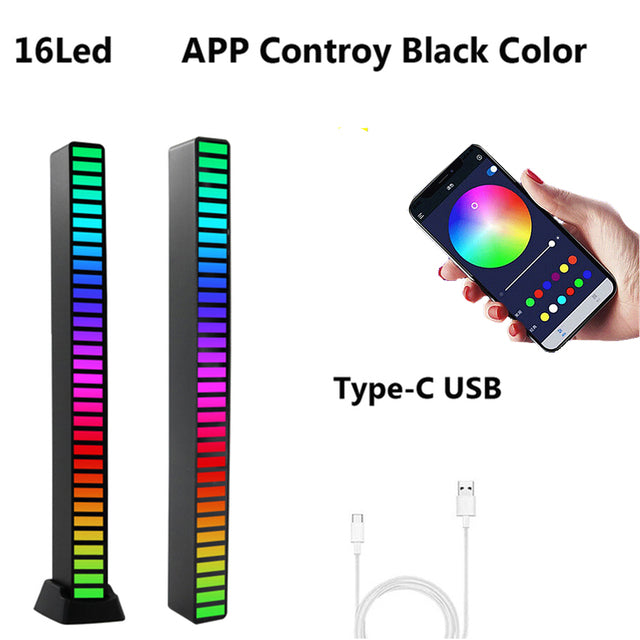 LED Creative RGB Sound Light Bar.