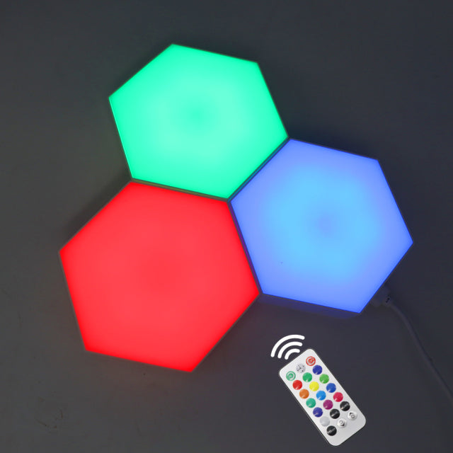 Hexagonal Wall Lamp