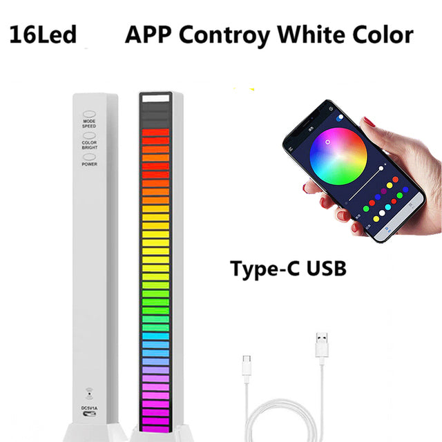 LED Creative RGB Sound Light Bar.