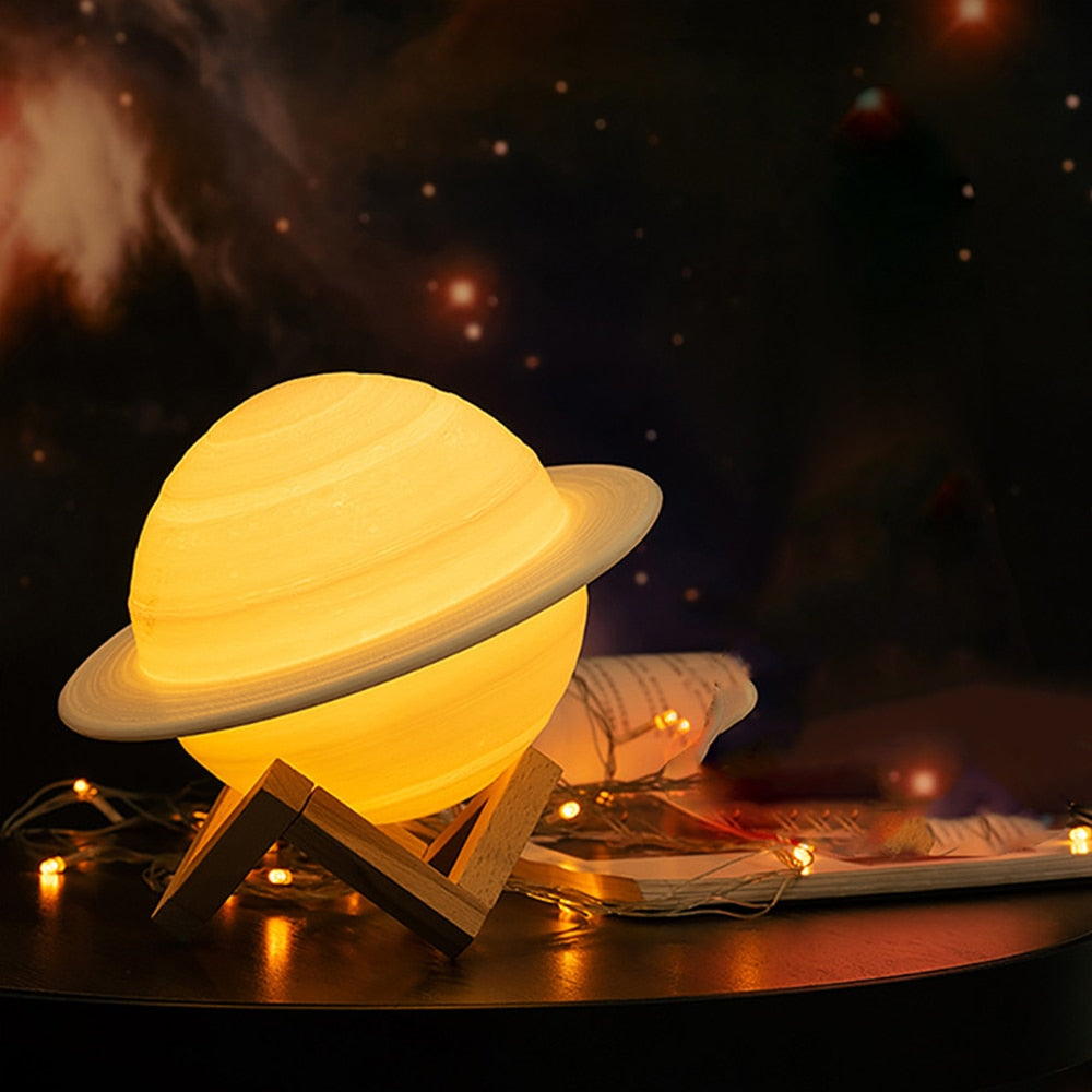 Saturn Lamp Light