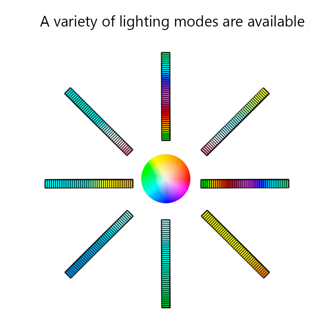 LED Creative RGB Sound Light Bar.